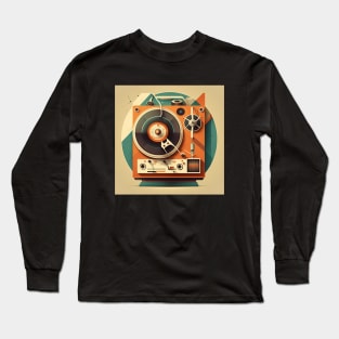 illustration of Turntable Long Sleeve T-Shirt